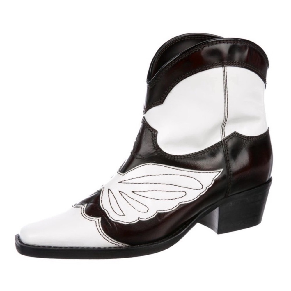 GANNI Western Ankle Boot 8/38